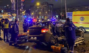 Пьяный рецидивист угнал в Питере Infinity и устроил смертельное ДТП, уходя от полиции