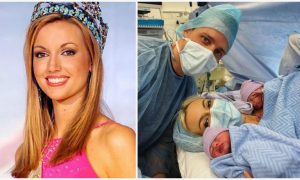 «Мисс Мира 2003» Розанна Дэвисон родила близнецов после 14-ти неудачных беременностей