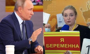 «Обманула президента и всех нас»: женщину, показавшую Путину табличку «Я беременна», хотят наказать