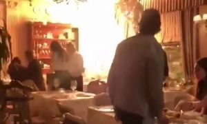 В Москве вспыхнул элитный ресторан Butler