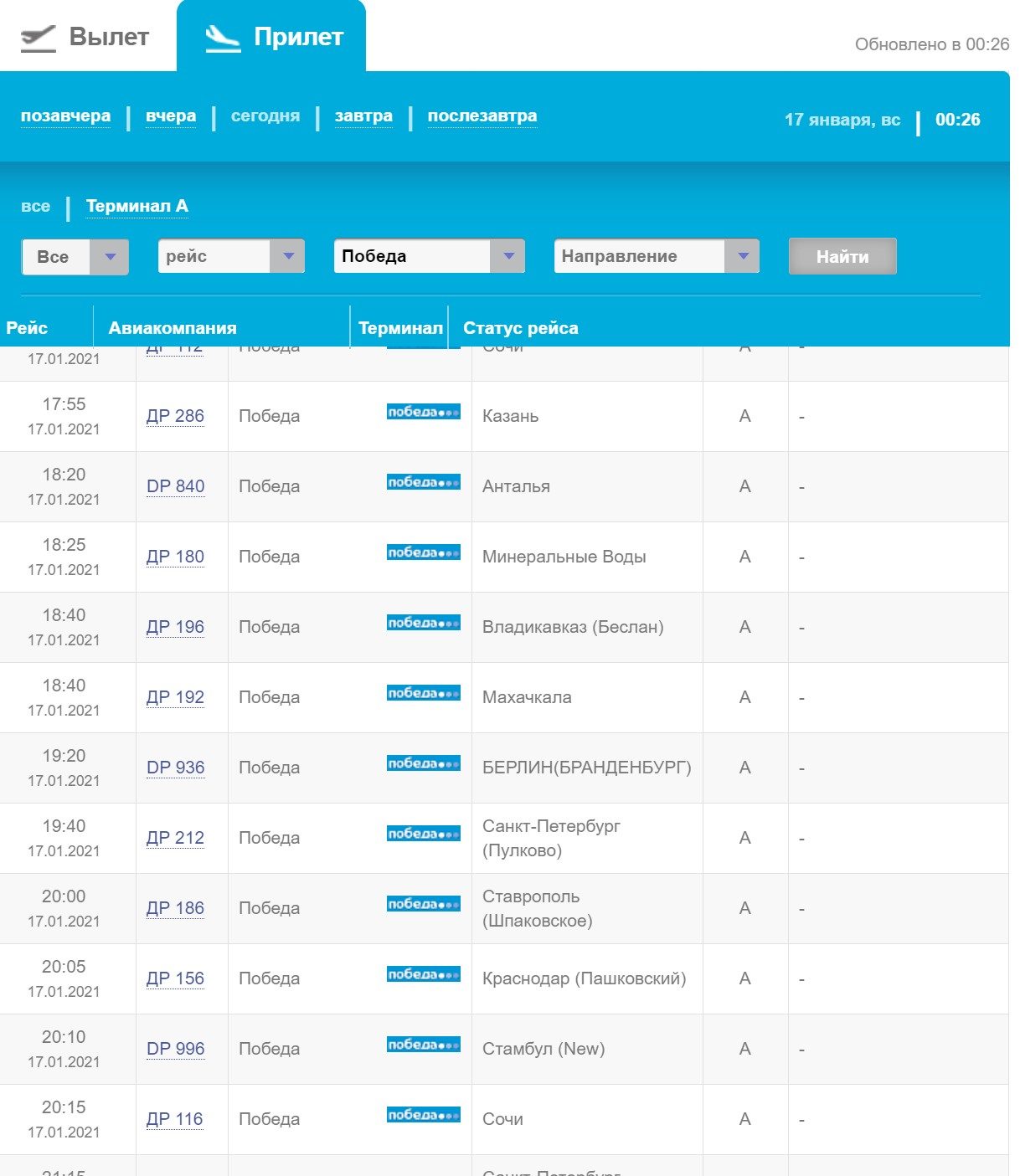 Рейсы победа из санкт петербурга. Внуково аэропорт рейсы победа. Внуково онлайн табло. Рейс dp 936. Табло Внуково Лебедев.