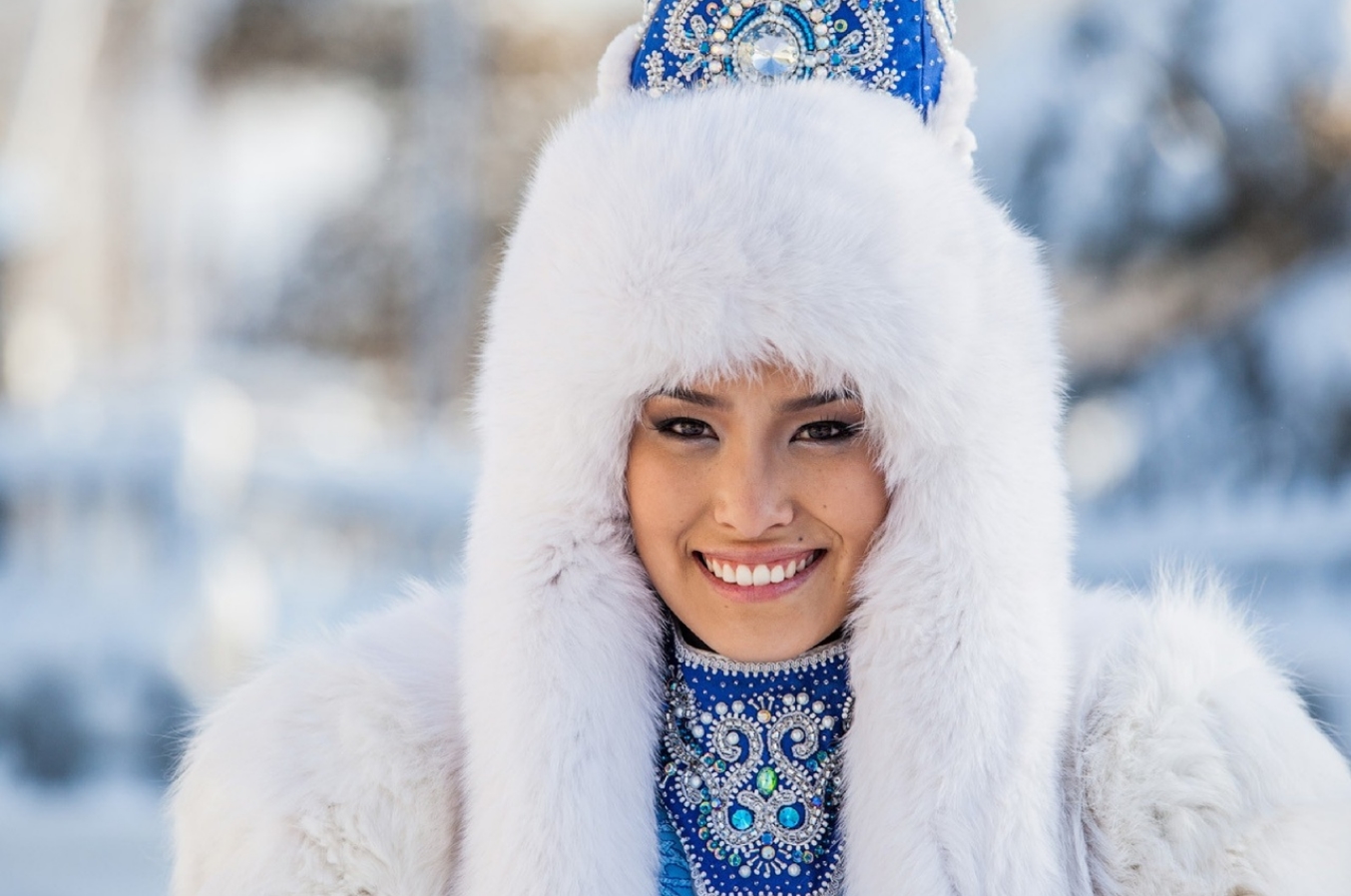 Зазан охин монгольская Снегурочка