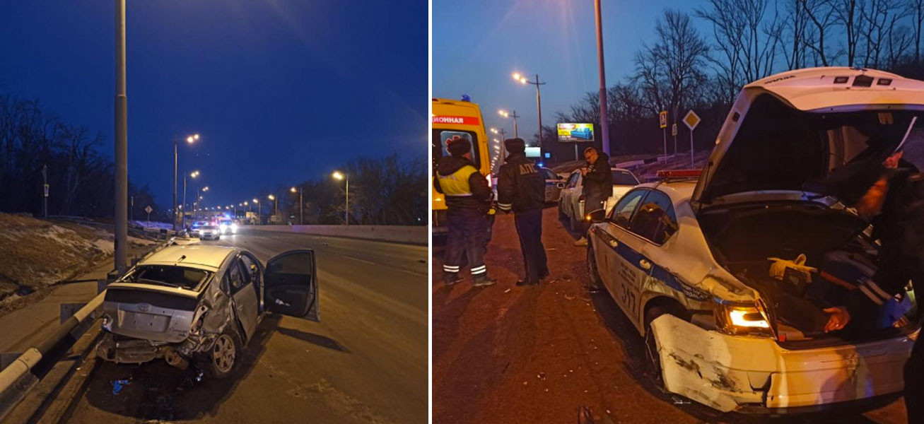 Я объясняю гаишникам попала в дтп