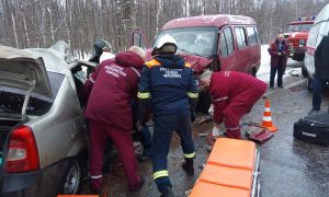 Двое взрослых и ребенок погибли в ДТП с микроавтобусом ФСИН под Череповцом