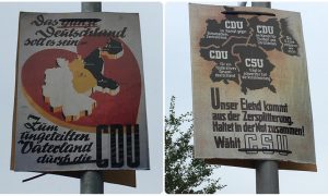 В довоенных границах: в Германии разразился скандал из-за плакатов с Калининградской областью в составе страны
