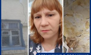 «Потолок сыпется, света и газа нет»: мать-одиночку с тремя детьми отказались переселять после пожара