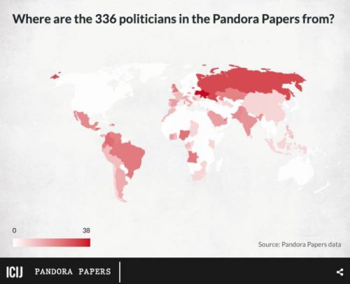 Тайн больше нет: обнародовано «досье Пандоры» - данные об офшорных счетах президентов, чиновников и бизнесменов из 91 страны