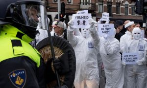 В Германии прошли массовые акции протеста против коронавирусных ограничений