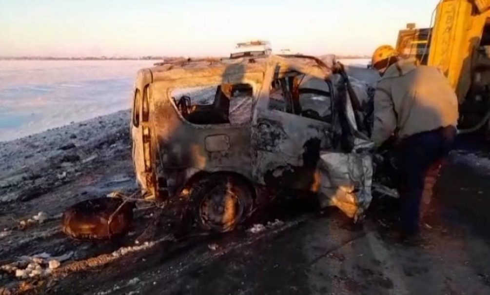 Трое детей сгорели заживо в салоне автомобиля в Актюбинской области 