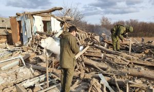 Опубликовано видео разрушений, причиненных России украинской армией