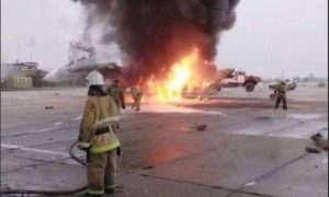 Стало известно, почему сгорел российский самолет на ростовском аэродроме Миллерово