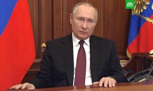 Путин объявил о начале специальной военной операции в Донбассе