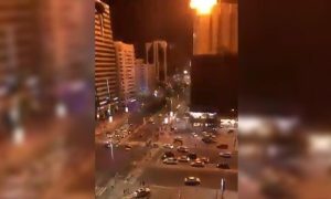 Мощные взрывы прогремели в высотке в столице ОАЭ
