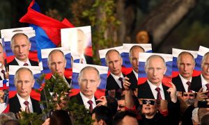 Популярность президента России Владимира Путина значительно выросла на фоне спецоперации на Украине