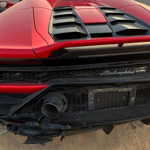 Инстасамка попала в ДТП в Дубае и разбила чужой Lamborghini
