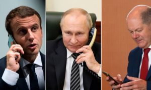 Макрон и Шольц потребовали от Путина освободить пленных боевиков, вышедших с «Азовстали»