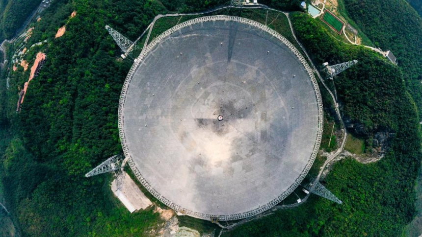 Китайские астрономы нашли возможные сигналы инопланетной цивилизации