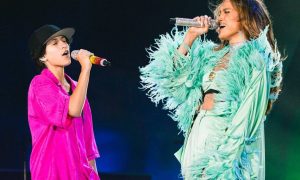 «Они/их»: Джей Ло официально  представила свою 14-летнюю дочь  на концерте как небинарную персону
