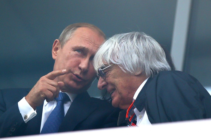 Экс-руководитель «Формулы-1» заявил о готовности «принять пулю» за Путина 