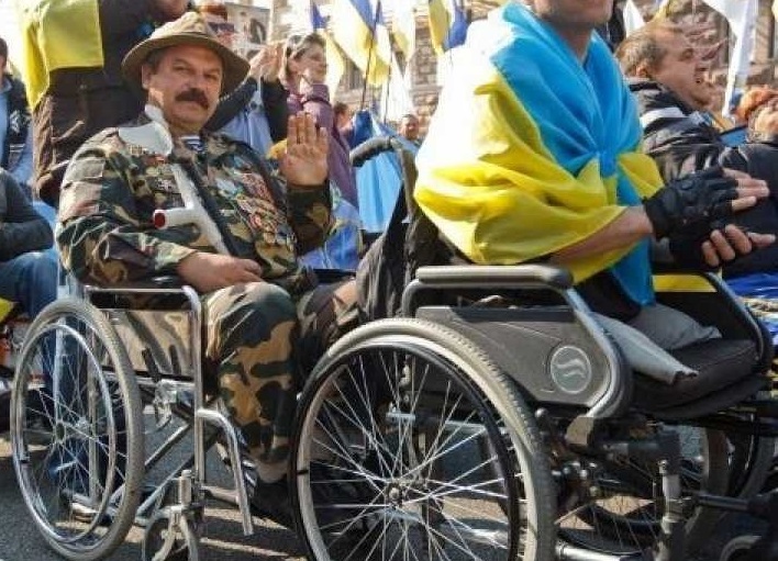 На Украине предложили призывать в армию инвалидов 