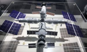 “Роскосмос” показал макет новой российской орбитальной станции