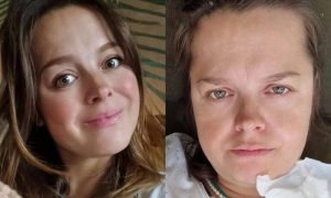 Отеки и морщины: родившая третьего ребенка Медведева показала лицо без фильтров