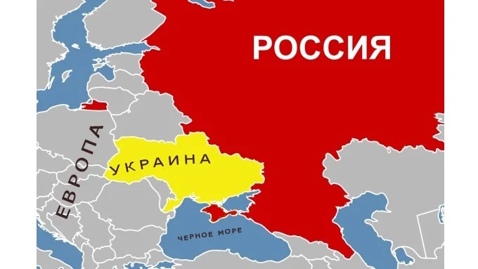 Карта россии белоруссии украины вместе