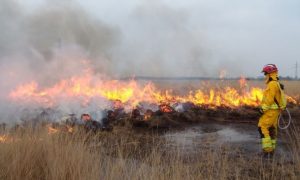 На Ставрополье взорвался беспилотник и ранил пожарного