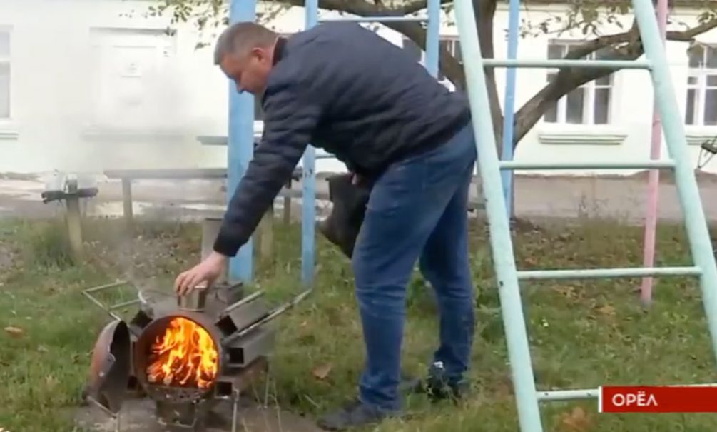 «Воевать с огоньком»: в орловском техникуме начали делать буржуйки для военных СВО 