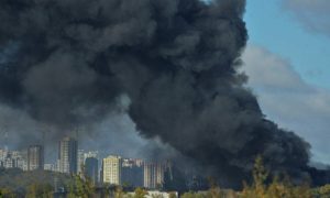 Россия наносит удары по объектам в Киеве. По целям летят ракеты и БПЛА