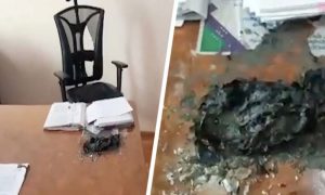 Опубликованы фото и видео с места поджога начальницы пенсионного фонда на Ставрополье