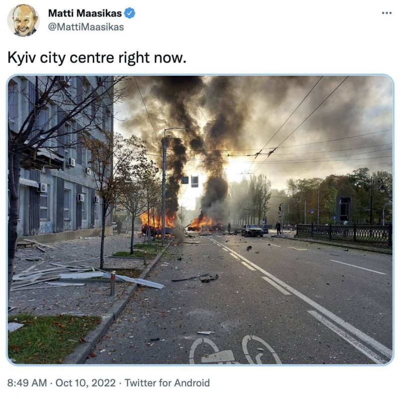 Атаки по Киеву символичны: что пишут в западных СМИ о ракетных ударах по Украине