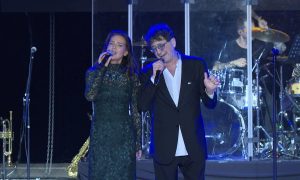 Елена Север, ЮрКисс и ВладиМир приняли участие в концерте Григория Лепса в Луганске