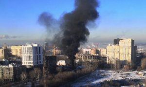 Крупный пожар вспыхнул на пермской ТЭЦ-9