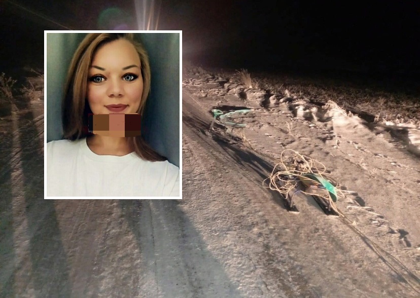 «Ее все любили»: на Урале 22-летняя красавица погибла, катаясь на привязанном к машине снегокате 