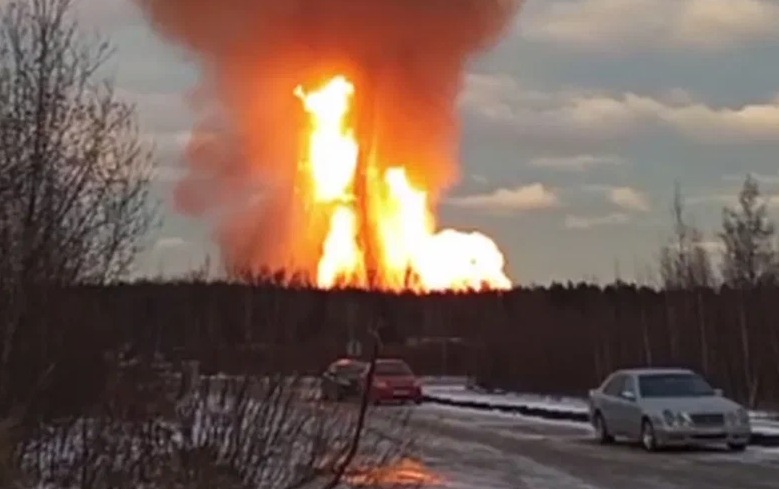 На газопроводе под Петербургом прогремел мощный взрыв 