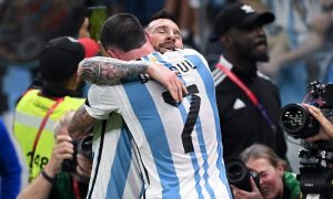 Сборная Аргентины победила в финале Чемпионата мира по футболу