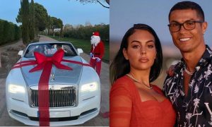 «Роллс-Ройс» на Рождество: Роналду получил подарок за 365 тысяч долларов от своей невесты