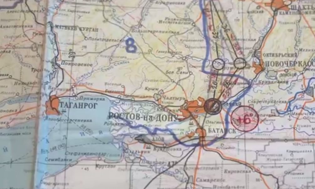 Под Авдеевкой нашли карту ВСУ с планом наступления на Таганрог и Ростов 