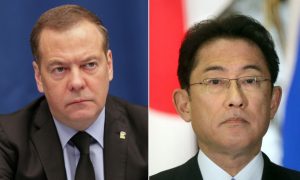 Медведев: премьер Японии Кисида предал память жертв Хиросимы и Нагасаки