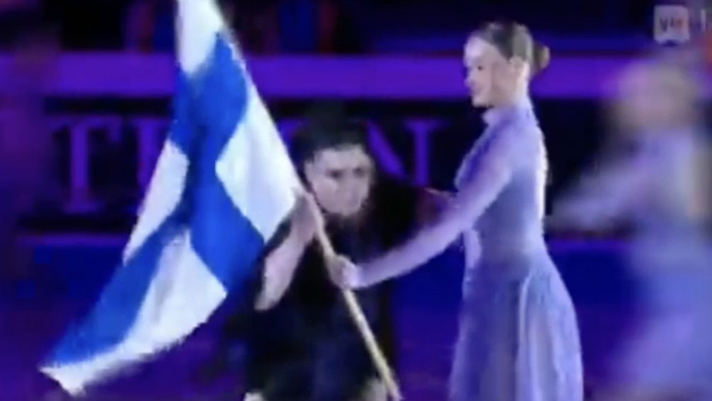 В Финляндии произошло ледовое позорище