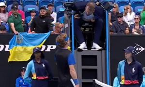 Украинские фанаты оскорбляли и провоцировали теннисиста Андрея Рублева во время матча Australian Open