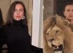 «Приятно удивить не в состоянии»: пользователи Сети осудили выход Ирины Шейк в платье с «головой» льва