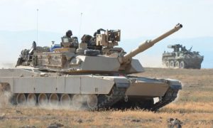 Военкоры впервые показали видео уничтожения танка Abrams возле Авдеевки