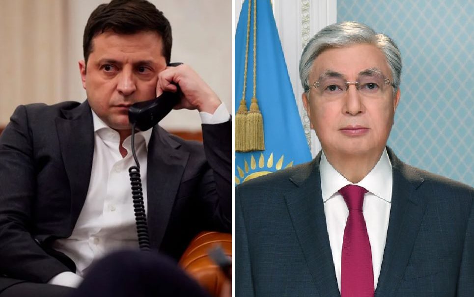 Зеленский впервые за полгода созвонился с президентом Казахстана Токаевым 
