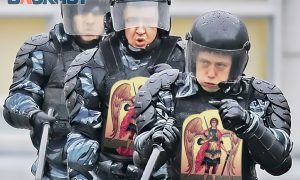 В бронеиконы собираются облачить московских полицейских