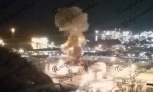 «Могли атаковать беспилотники»: на нефтебазе «Роснефти» в Краснодарском крае произошел взрыв