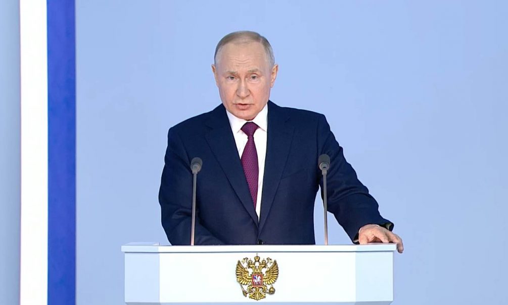Путин выступает с важным заявлением. Трансляция 