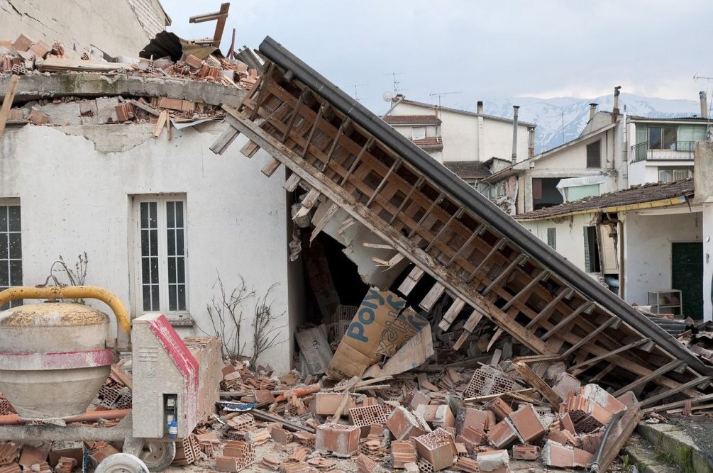 Последствия землетрясения. Фото: pixabay.com