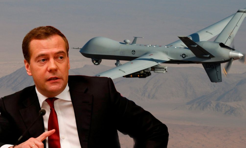 Собьет ли Россия еще один MQ-9 Reaper, когда он подлетит к Крыму: Дмитрий Медведев заявил, что с американцами церемониться не стоит 